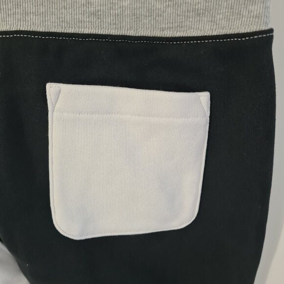 Champion Men's Reverse Weave Joggers Fleece Black White - Picture 14 of 15